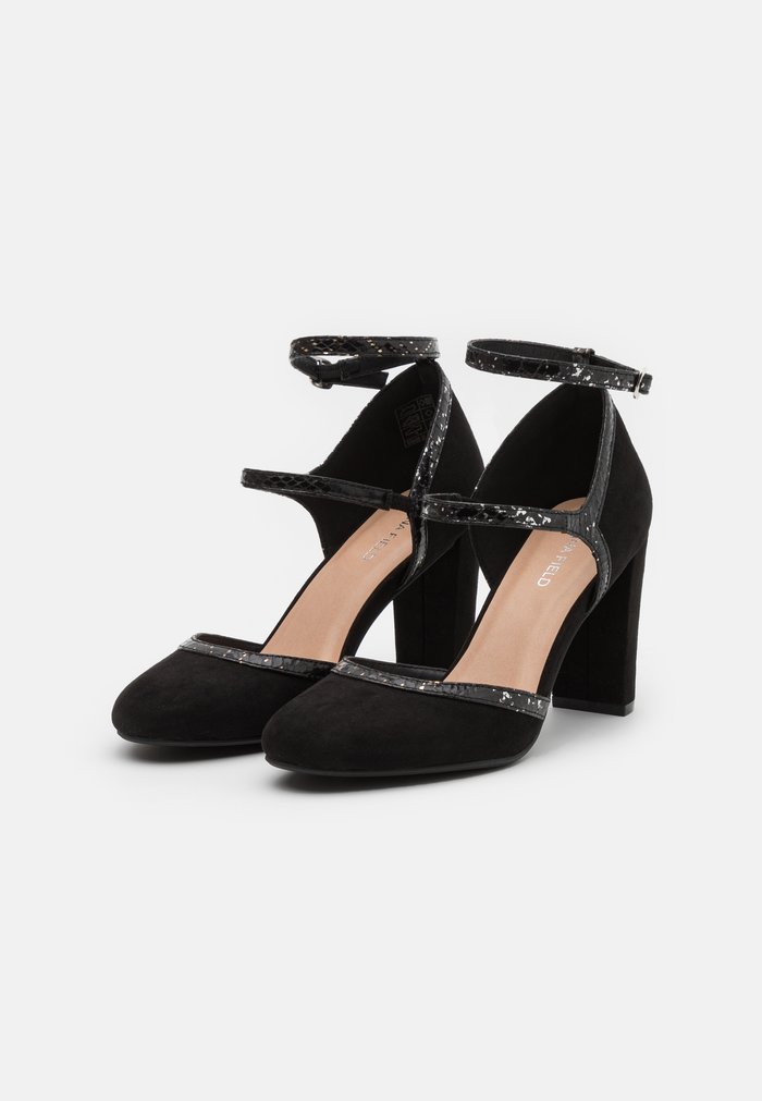 Talons Anna Field High Noir Femme | GLA-7474129